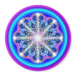 Swirling Vortex of Attraction Fridge Magnets