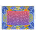 Swirls Abstract Frame Card