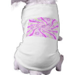 Swirls And Bubbles Pet T-shirt