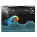 Swirls and Ribbons calendars
