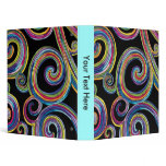 Swirls Vinyl Binder
