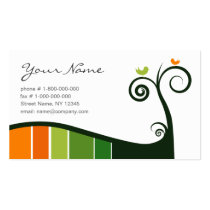 Swirls Business Card business cards