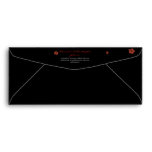 Swirls & Flowers Elegant Wedding Envelope