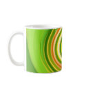 Swirls in earth tones - mug