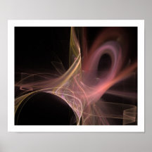 SWIRLS IN SOFT ANTIQIE PINK PURPLE POSTERS