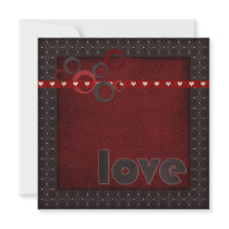 Swirls & Love Invitation