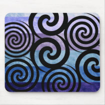 Swirls Mousepad by MyOtherPlanet Swirls Mousepad