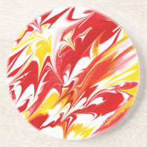 Swirls of Color coasters