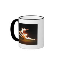 Swirls of Fire: Hawaii Fire Dance Mugs