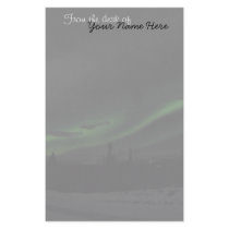 Swirls of Light; Customizable Stationery Design