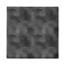 Swirls on Frosted Glass: Basic Black Magnet