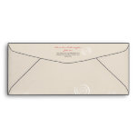 Swirls & Spirals Elegant Wedding Envelope