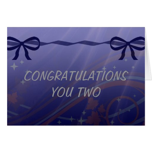 Swirls Stars and Bows Set Card