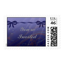 Swirls Stars and Bows Set Postage