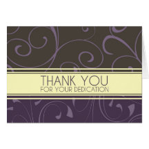 Swirly Administrative Professionals Day Card
