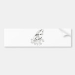 Swirly Betta 1 Bumper Sticker
