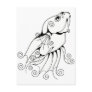 Swirly Betta 1 Postcard