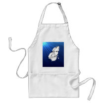 Swirly Betta on Blue Apron
