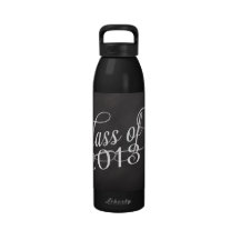 Swirly Chalkboard Class of 2013 Reusable Water Bottle