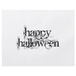 Swirly Grunge Happy Halloween flyers