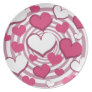 Swirly Hearts Plate by mcquacks2 Swirly Hearts Plate