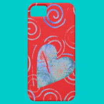 Swirly Love Red casemate cases