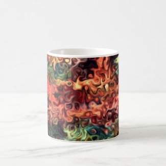 Swirly Modern Art 45.5 Mugs