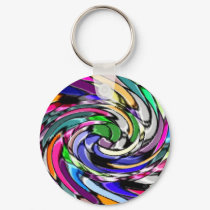 Swirly Mosaic keychains by Perlyyyy Swirly Mosaic keychains