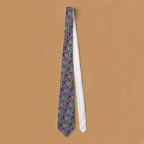 Swirly Mosaic ties