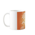 Swirly Orange mugs