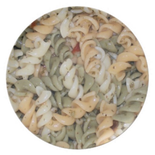 Swirly Pasta Noodles Plate Zazzle