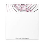 Swirly record notepads