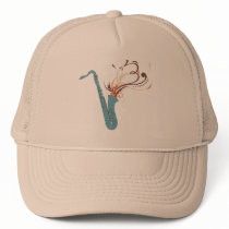 Swirly Sax Hats