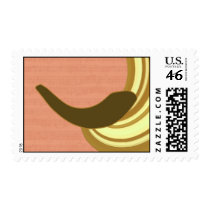 Swirly Shofar Stamps