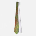Swirly Square Green Scales tie