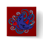 Swirly Swallow buttons