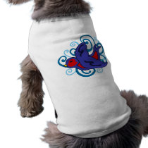 Swirly Swallow pet clothing by toxiferous Swirly Swallow pet clothing