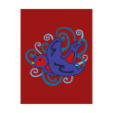 Swirly Swallow postcards