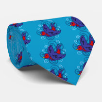 Swirly Swallow ties by toxiferous Swirly Swallow ties