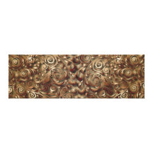 Swirly Swirls Olive Canvas Prints