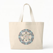 Swirly Turtle Bags