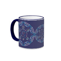 Swirly Turtle Mugs