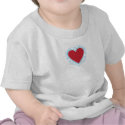 Swirly Valentine Heart T-Shirt by minkideluxe Swirly Valentine Heart T-Shirt
