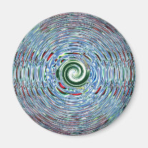 Swirly Whirly Fridge Magnet