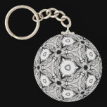 Swirly Wings Keychain