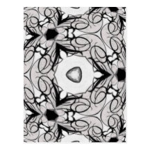 Swirly Wings Postcard