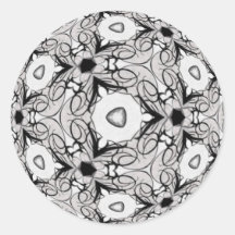 Swirly Wings Sticker