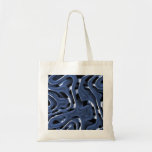 Swiryly Blue Chrome Abstract Art Bags