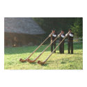 Swiss Alpine Horns posters by GOLDWINGS Swiss Alpine Horns posters