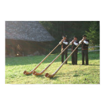 Swiss Alpine Horns posters